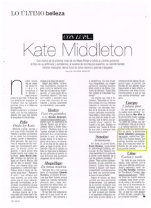 Telva julio2017 GemaCabañero Gema Cabañero analiza a Kate Middleton en Telva Madrid